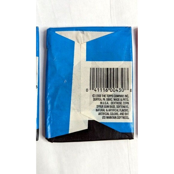 3 Packs of 1988 Topps Dinosaurs Attack Cards - Sealed Wax PACKS Trading Vintage - Picture 7 of 8